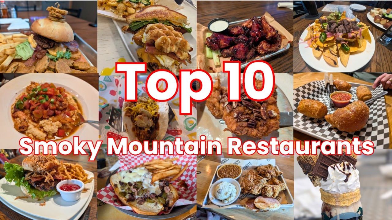 MUST-EAT in the Smokies! Our Top 10 Favorite Restaurants Revealed!