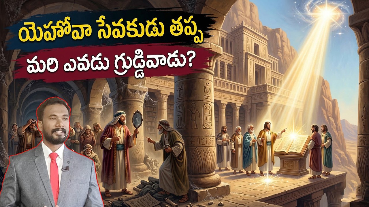 యెహోవా సేవకుడు తప్ప మరి ఎవడు గ్రుడ్డివాడు? || యెషయా - 42:13-25 || Pastor JOHN PAUL #biblestudy