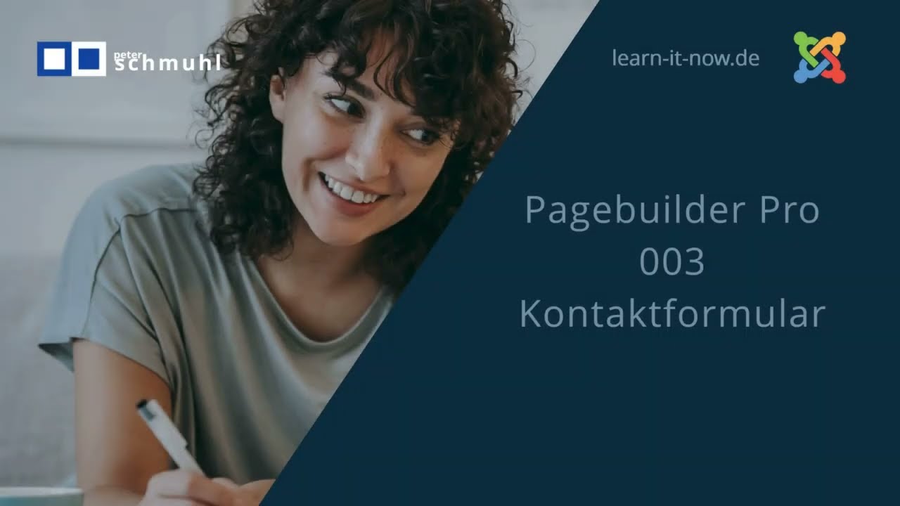 Kontaktformular in Helix Ultimate mit dem Pagebuilder blitzschnell erstellen [2024]