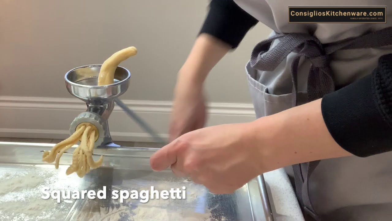 How to Make Pasta Using a Pasta Extruder