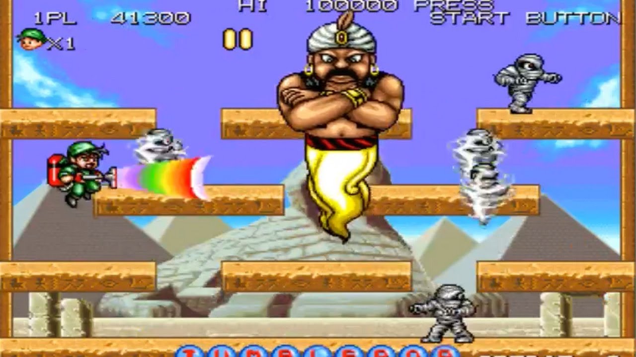 Evo: Tumble pop Longplay Complete Game