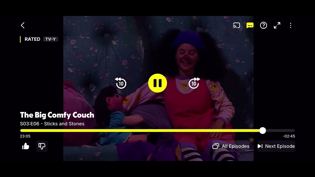 The Big Comfy Couch Season 3 in 1994 Ten Second Tidy