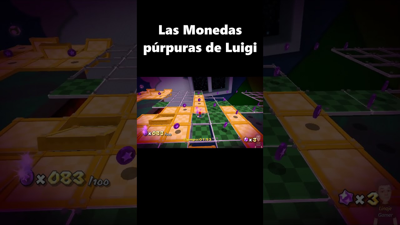 Las monedas purpuras de Luigi - Galaxia de la caja de juguetes - Super Mario Galaxy #114 Gu&iacute;a
