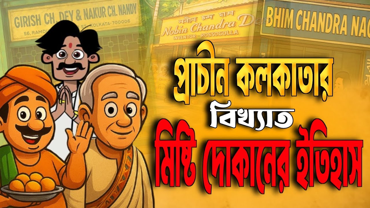 কলকাতার ঐতিহ্যবাহী ময়রাদের গল্প । History of Kolkata's Legendary Sweet Shops