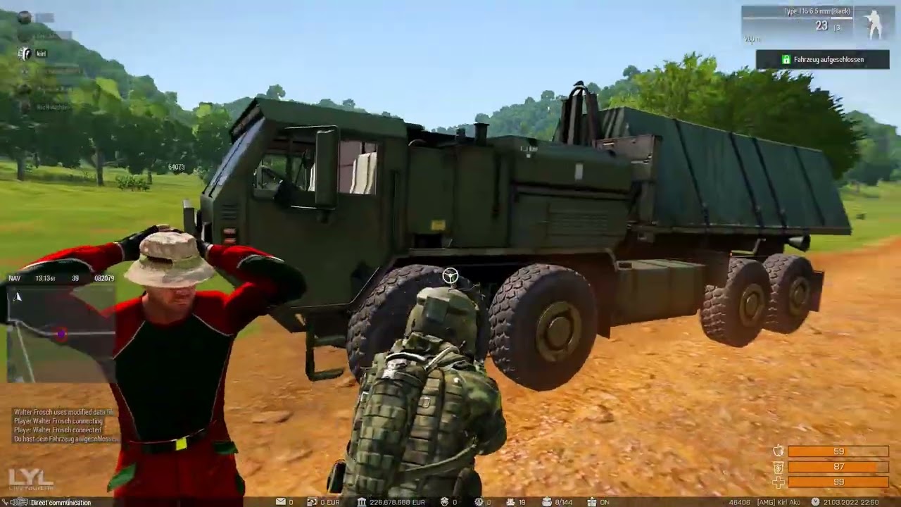 [LYL ARMA 3 ALTIS RP] Ich verpetz dich, wenn das nicht stimmt !!!