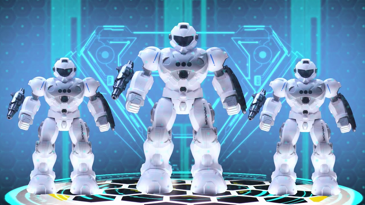 2020 NEW 2.4G/Infrared Radio Guardian Intelligent Gesture Robot Program Smart Robot Toys