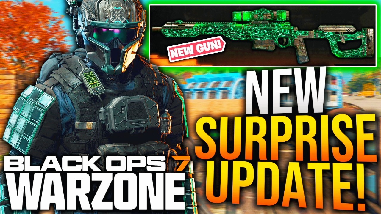 SURPRISE CALL OF DUTY UPDATE! (New Weapon, MODERN WARFARE News, & More)
