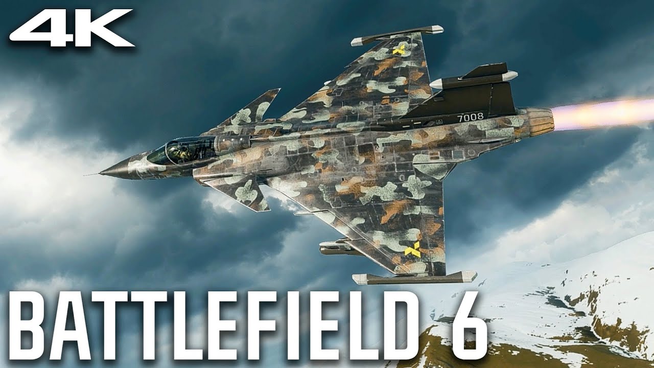 IMMERSIVE NO HUD BF6 JET GAMEPLAY 92-0 KILLSTREAK &mdash; Battlefield 6