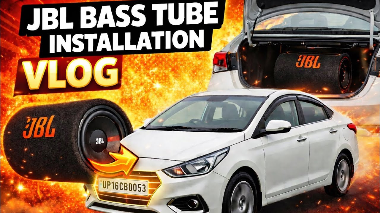Verna0053 Ka Sound Bana Diya BOOM 💥 | Bass Tube Installation