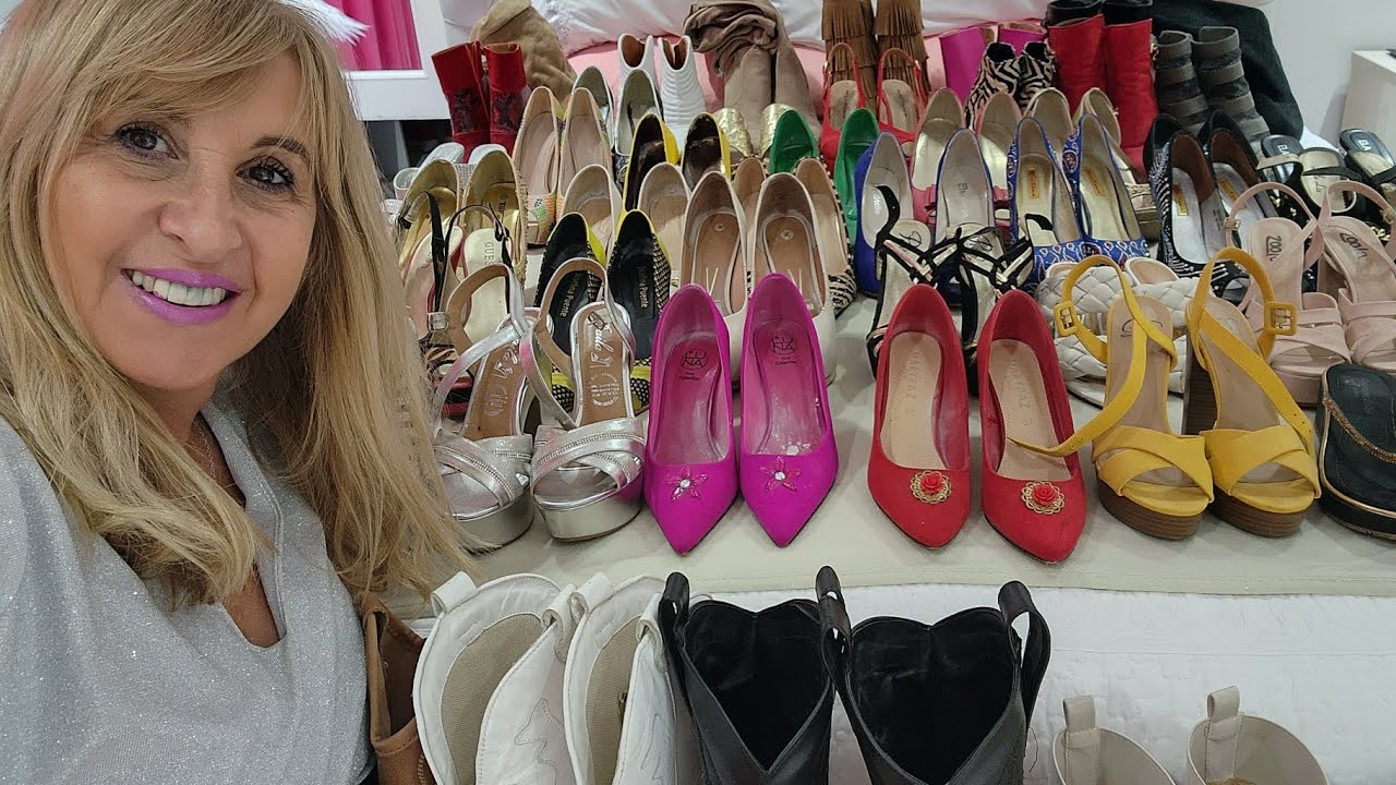 te muestro mi coleccion de zapatos