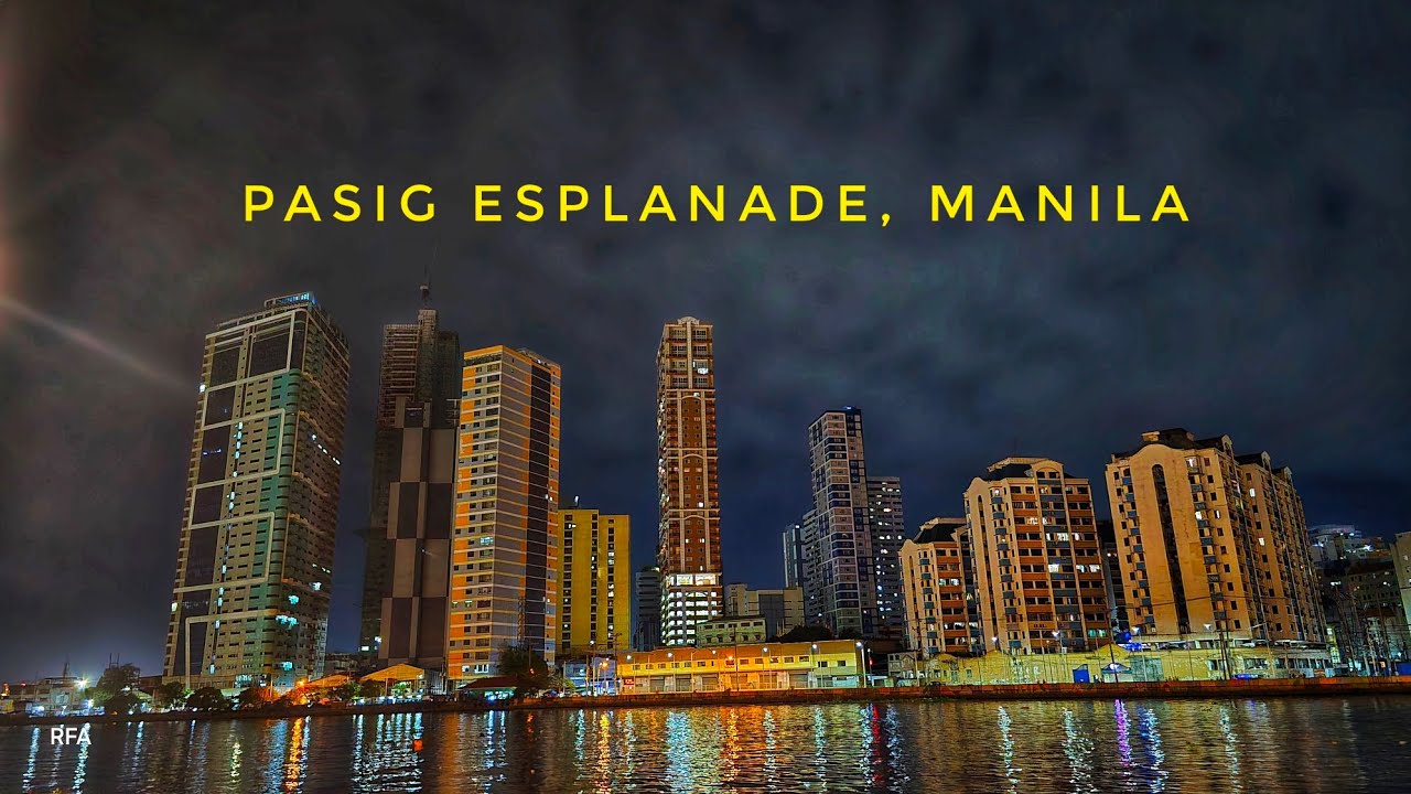 Pasig River Esplanade in Manila 