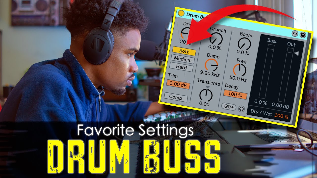 How to get *DIRTY* drums with the Drum Buss | Ableton Live 12