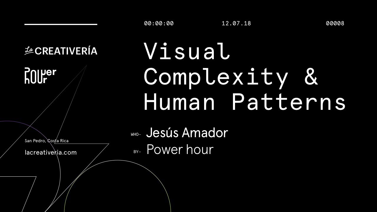 Power hour | Visual Complexity & Human Patterns