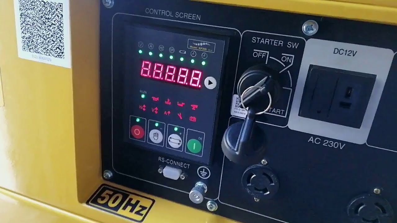 Kipor KDE6700TA 5KVA Silent Diesel Generator