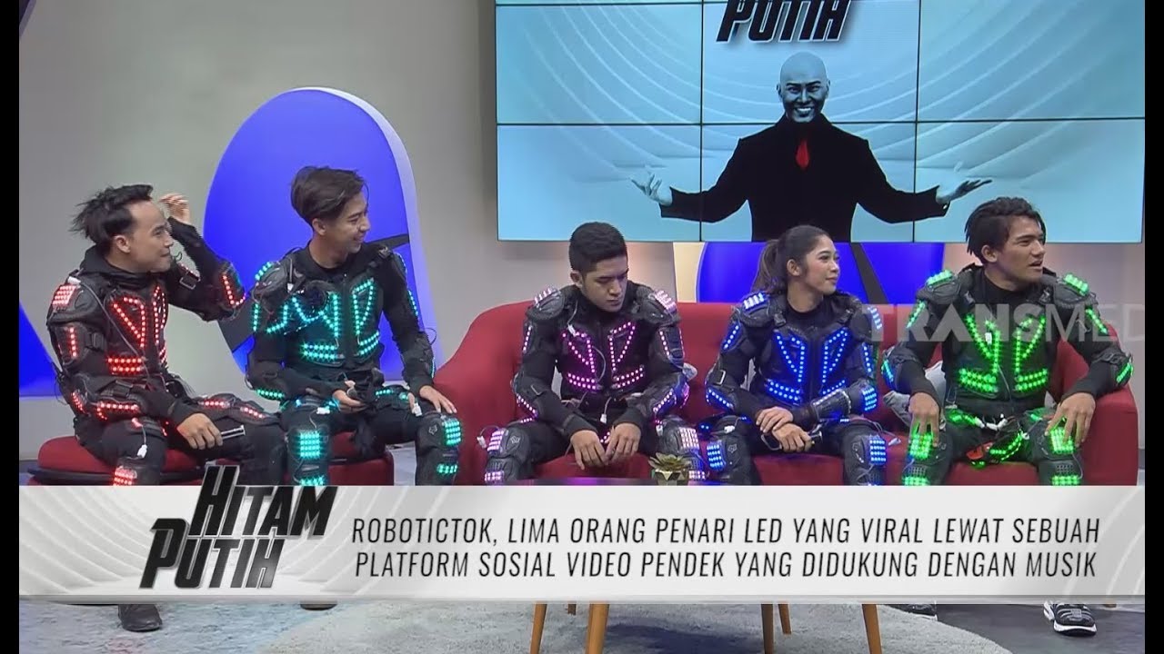 ROBOTICTOK, Lima Penari LED Viral | HITAM PUTIH (24/02/20) Part 1