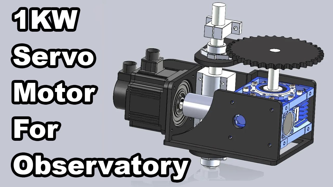 1000w Servo Motor For Observatory Dome Rotation