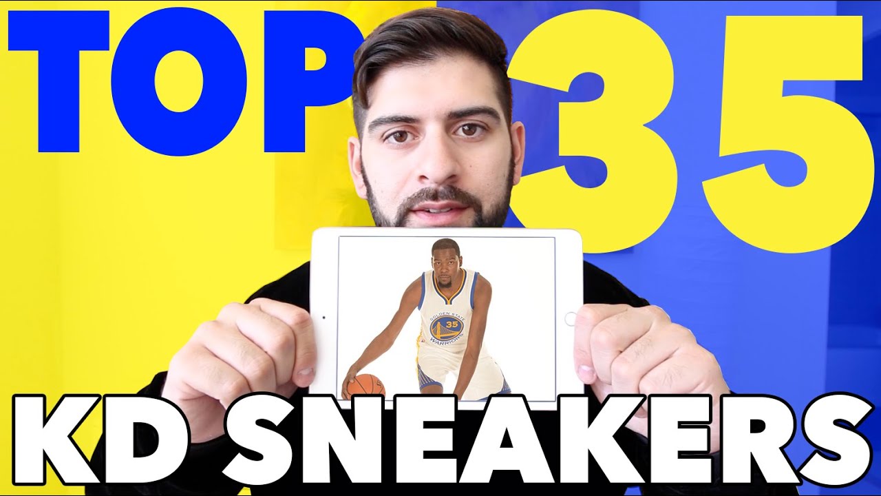 Top 35 BEST Kevin Durant Sneakers of All Time!