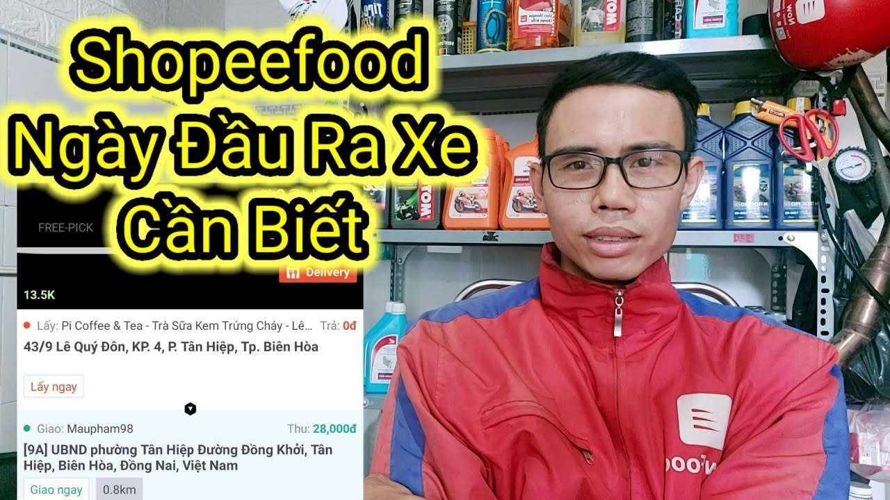 Shopeefood Ngày Đầu Ra Chạy Cần Biết Những Gì ! | Minh Ship .