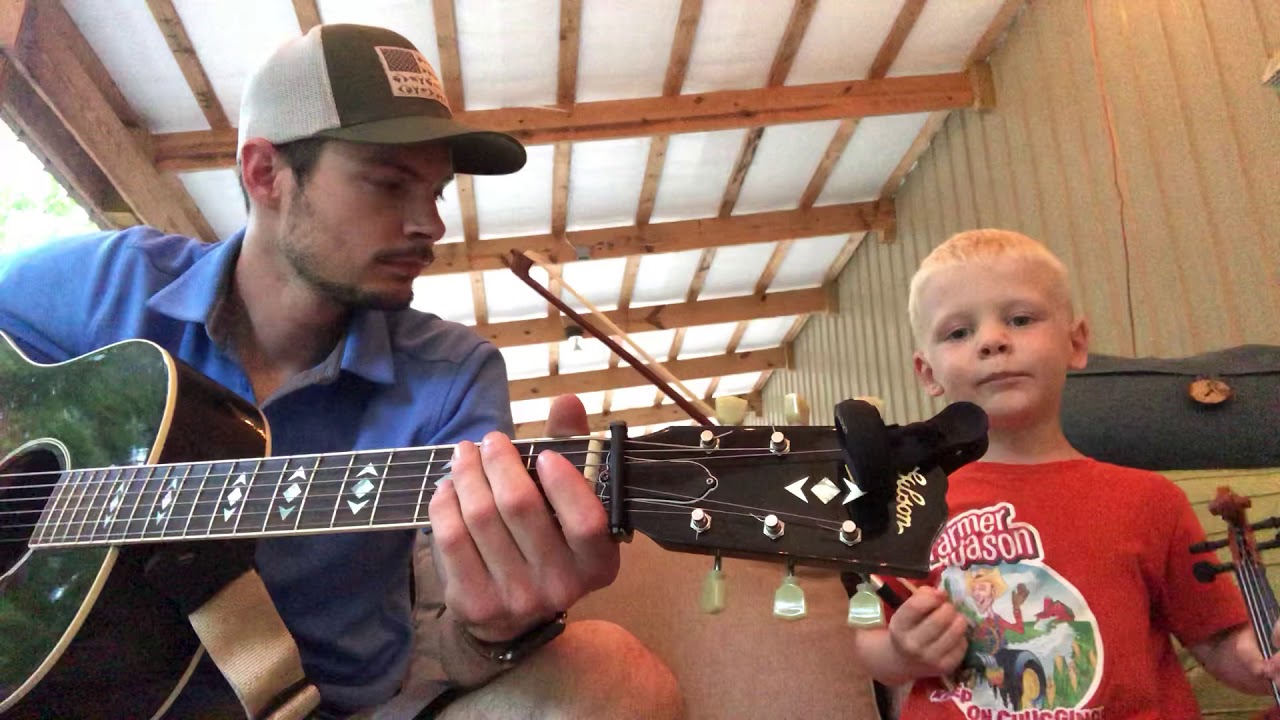 Eddie Yates and son cover Alabama if your gonna play in Texas you gotta have a fiddle in the band