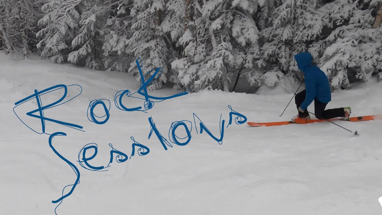 rock sessions (telemark skiing 2023)