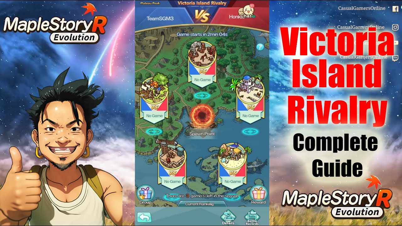 Maplestory R Evolution - Victoria Island Rivalry Guide