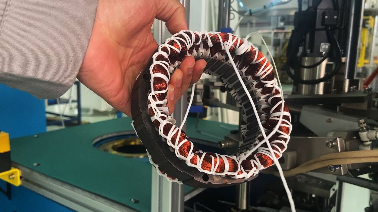 Induction AC Motor Stator Manufacturing Line