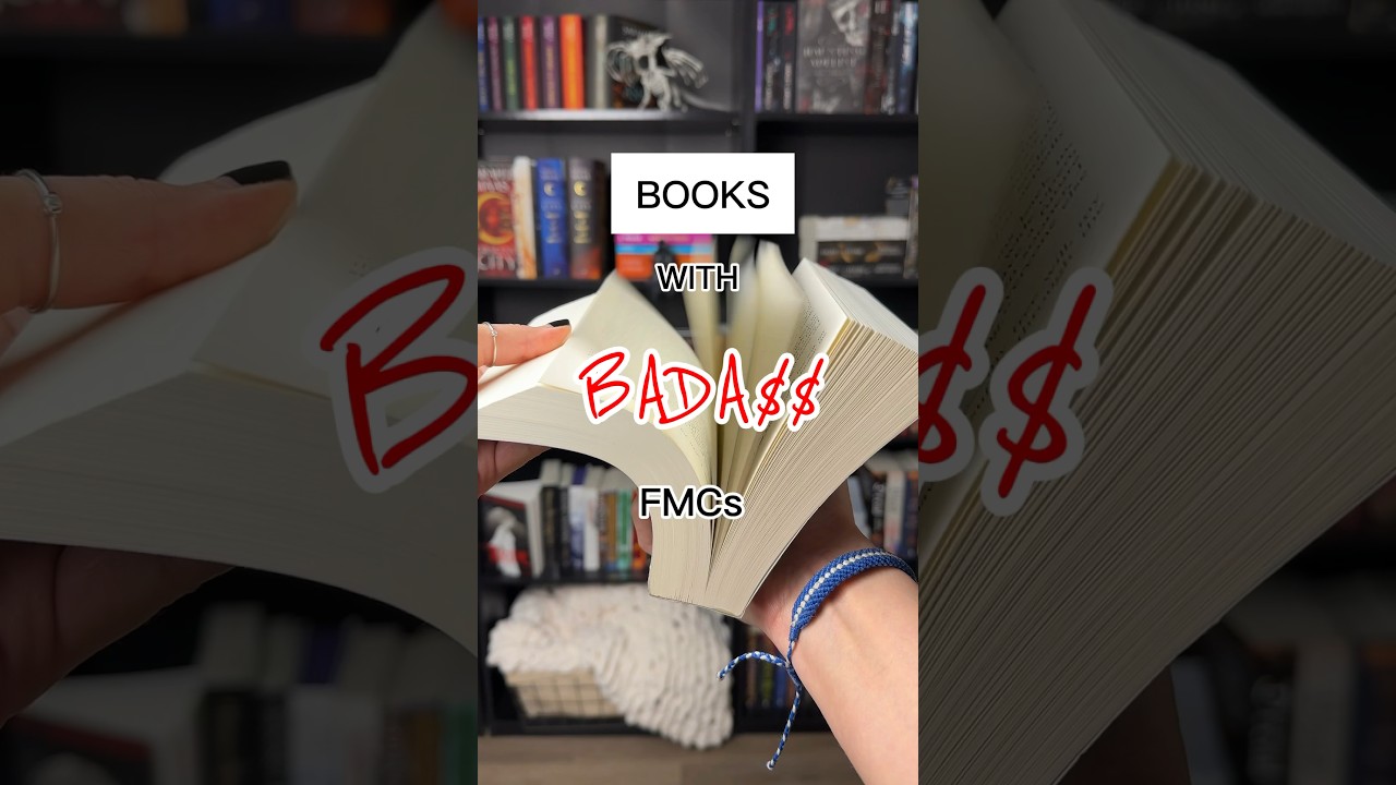 Books with strong female main characters #bookrecommendations #fantasybooks #booktube #reading