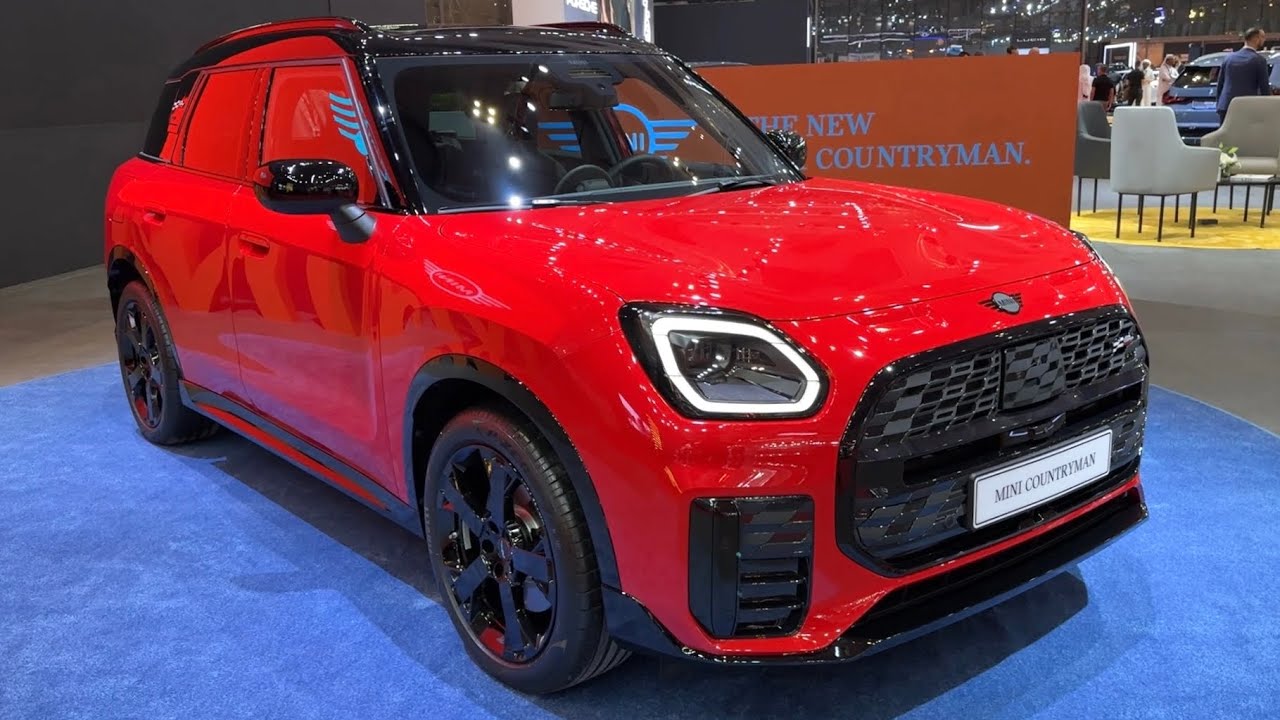 New MINI COUNTRYMAN S JCW ALL4 (2024) - FIRST LOOK & visual REVIEW (exterior, interior)