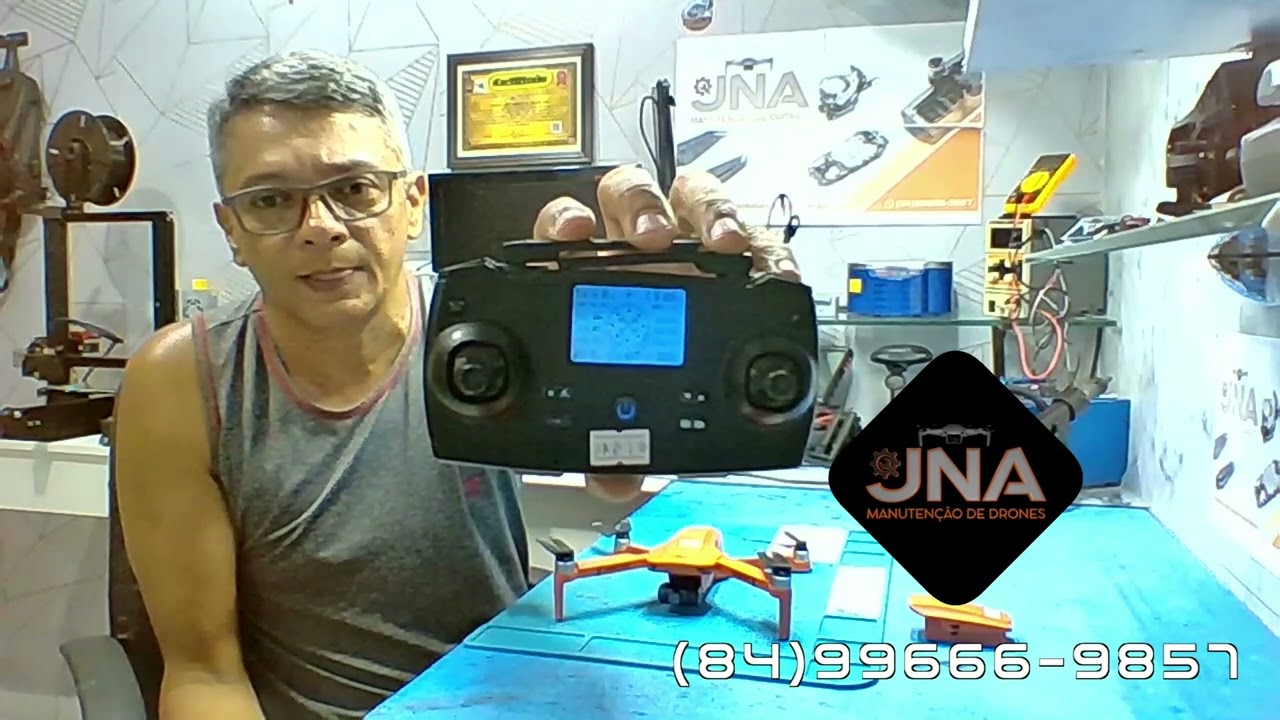 KF 102 : MEU DRONE NÃO CONECTA COM O RADIO . @JNA MANUTENÇÃO EM DRONES