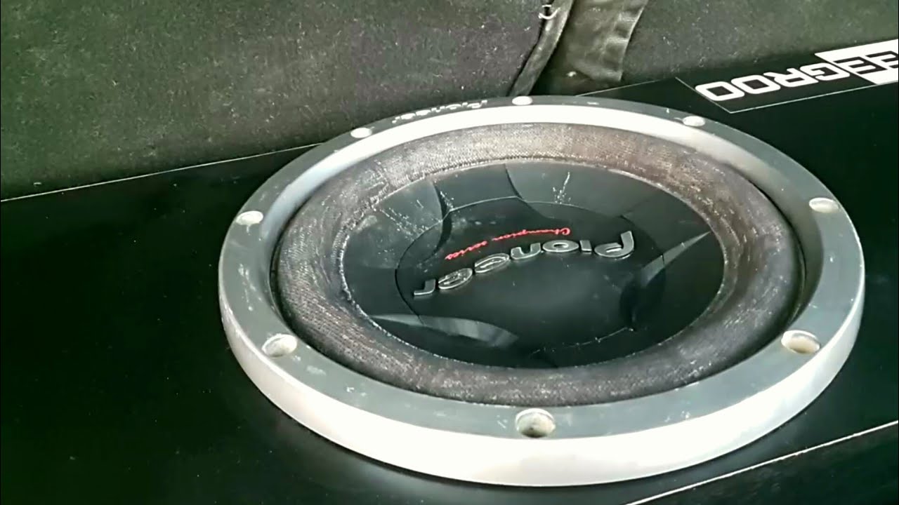 pioneer old subwoofer.... BEEGROO || ROHIT SISODIA ||
