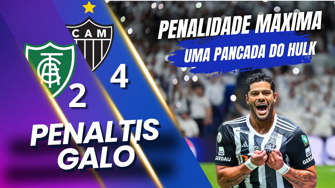 PENALTIS  AMERICA DE MG X ATLETICO MG