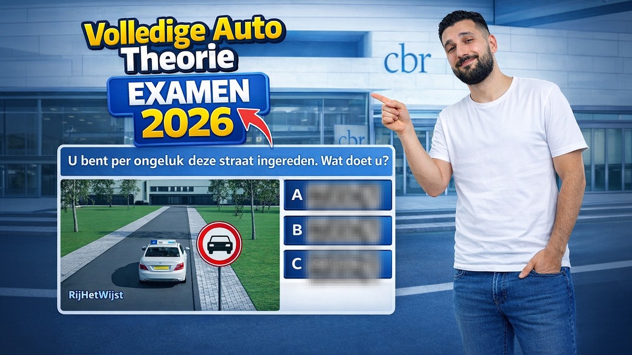 Auto Theorie Examen 2026!