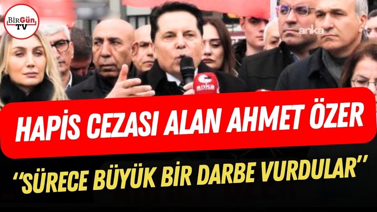 Hapis cezası alan Ahmet Özer'den tarihi konuşma! Devlet Bahçeli'nin o sözlerine flaş yanıt
