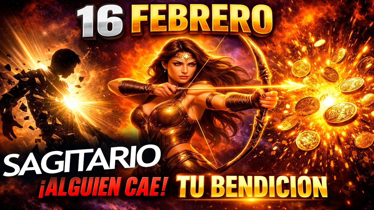 🏹 SAGITARIO 16 de FEBRERO: ¡ALGUIEN QUEDA EXPUESTO! 😱 La VERDAD sobre esa TRAICIÓN 💰✨