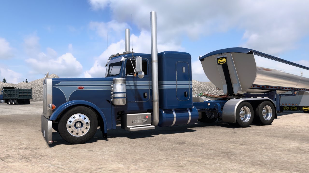 Peterbilt 379 - (Custom MAC Trailer) - CAT Power - American Truck Simulator