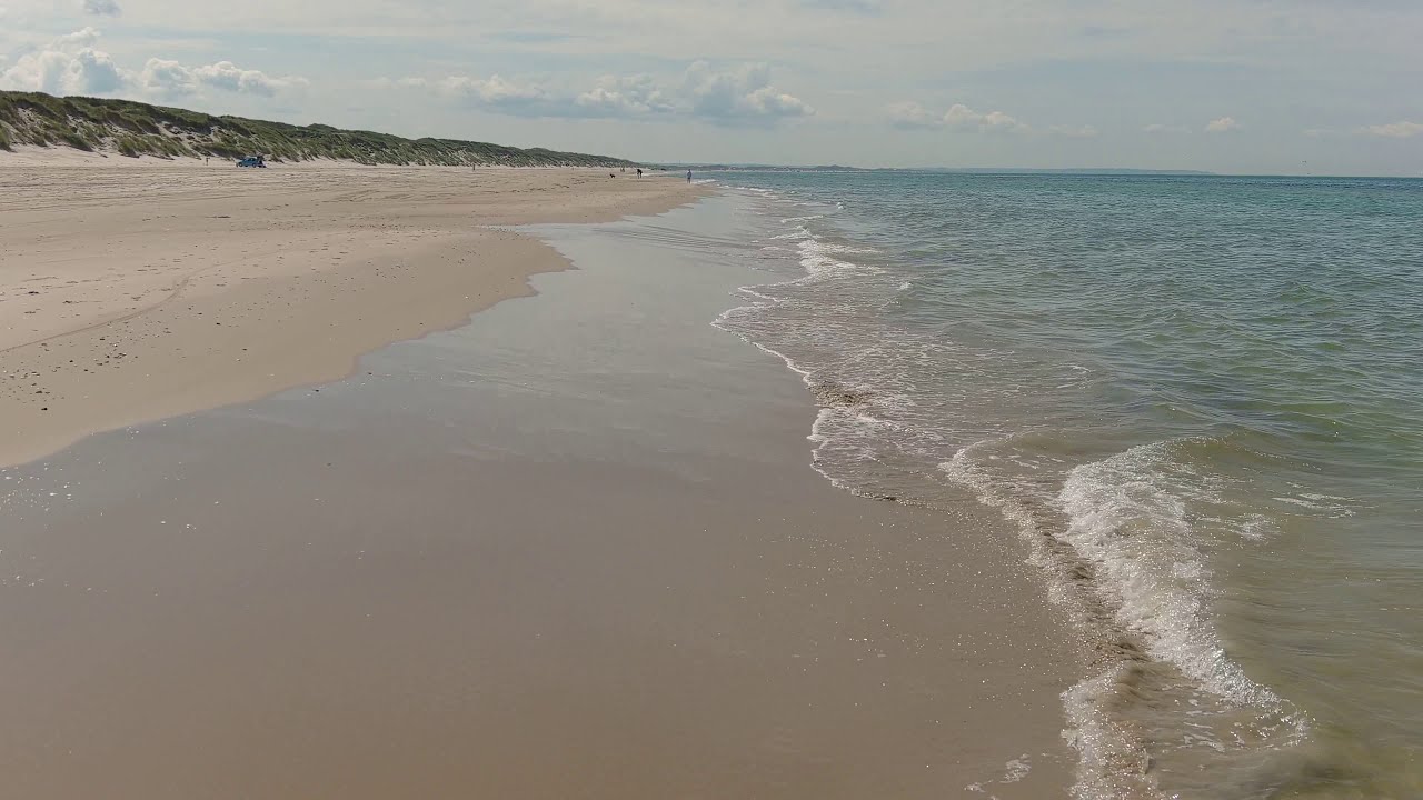 Danish Beach , Blokhus Beach in Denmark. number 4-5  17-06-2020.  2160p 4k 60fps Evo2 pro