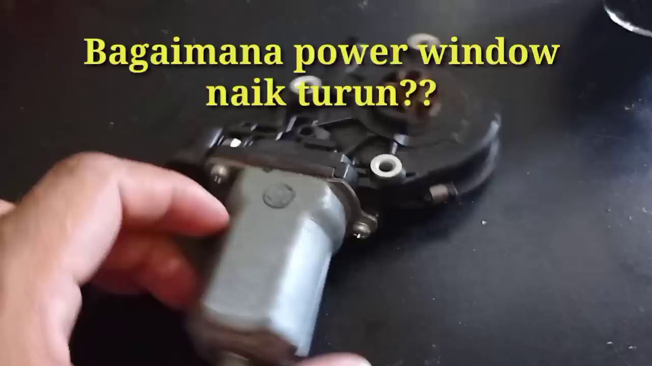 tutorial singkat Bagaimana power window mobil bisa naik turun - video tes motor