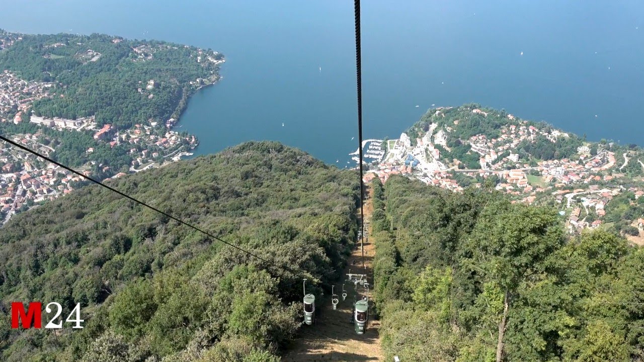 Funivia di Laveno, la vista spettacolare sul Lago Maggiore