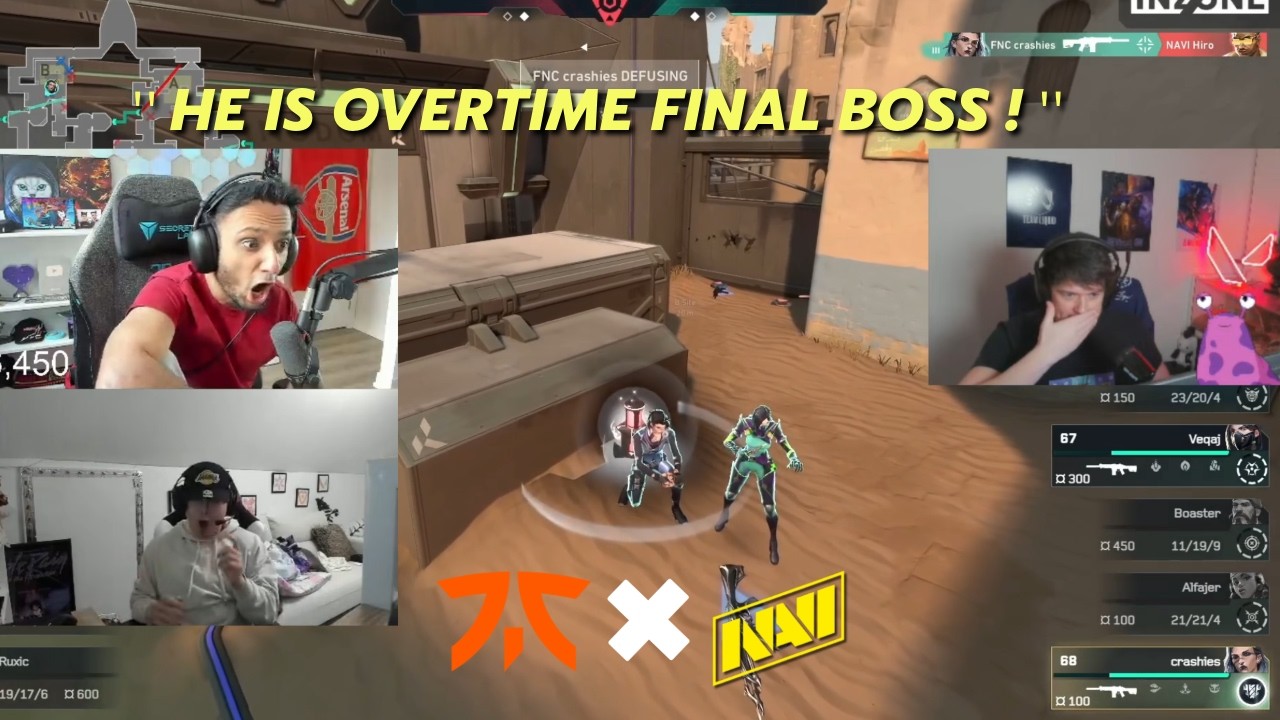 17 minutes of Unbelievable Moments from FNC vs NAVI