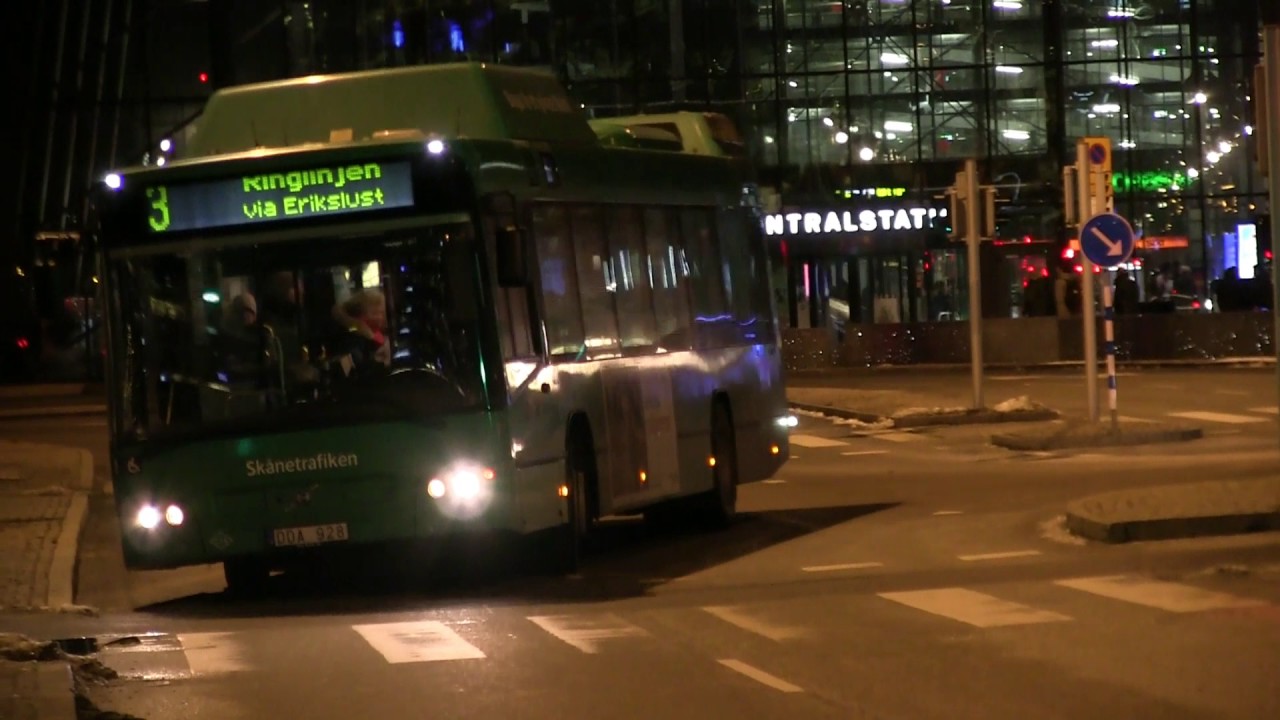 Bus Night Line 3, 7 and 8 in Malmo