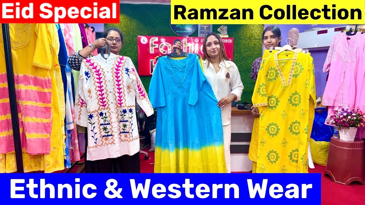 Ethnic Wear & Indo Western Dress Wholesaler l Pakistani Suit 2 Pcs l 3 Pcs l Imported Western Wear 