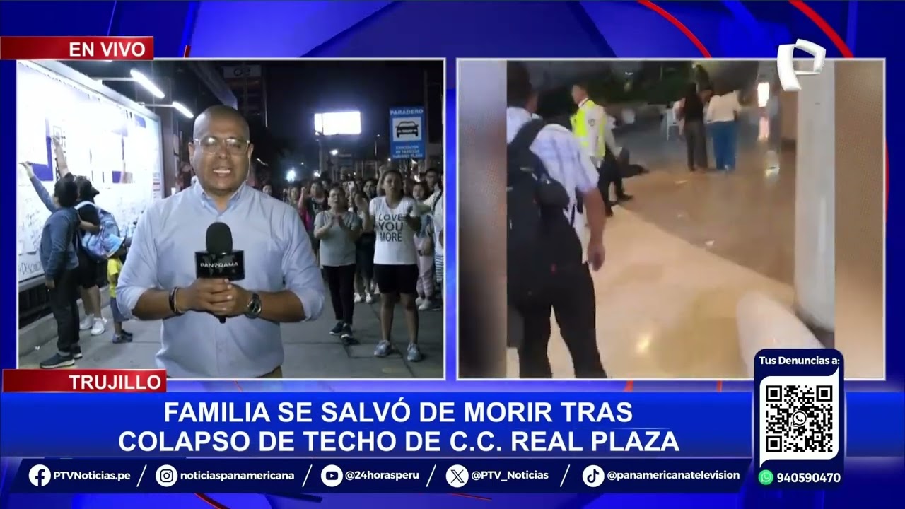 Tragedia en Trujillo: desgarrador testimonio de familia que salvó de morir en Real Plaza