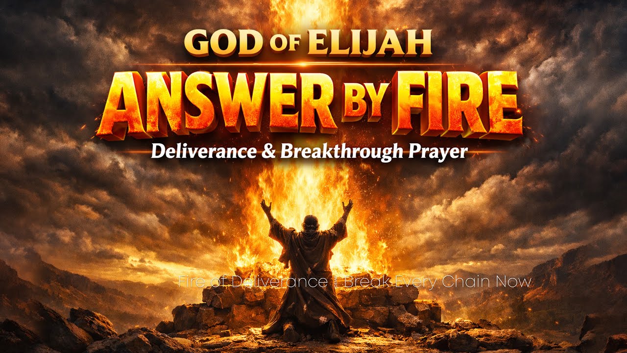 God of Elijah Answer by Fire | Deliverance and Breakthrough Prayer