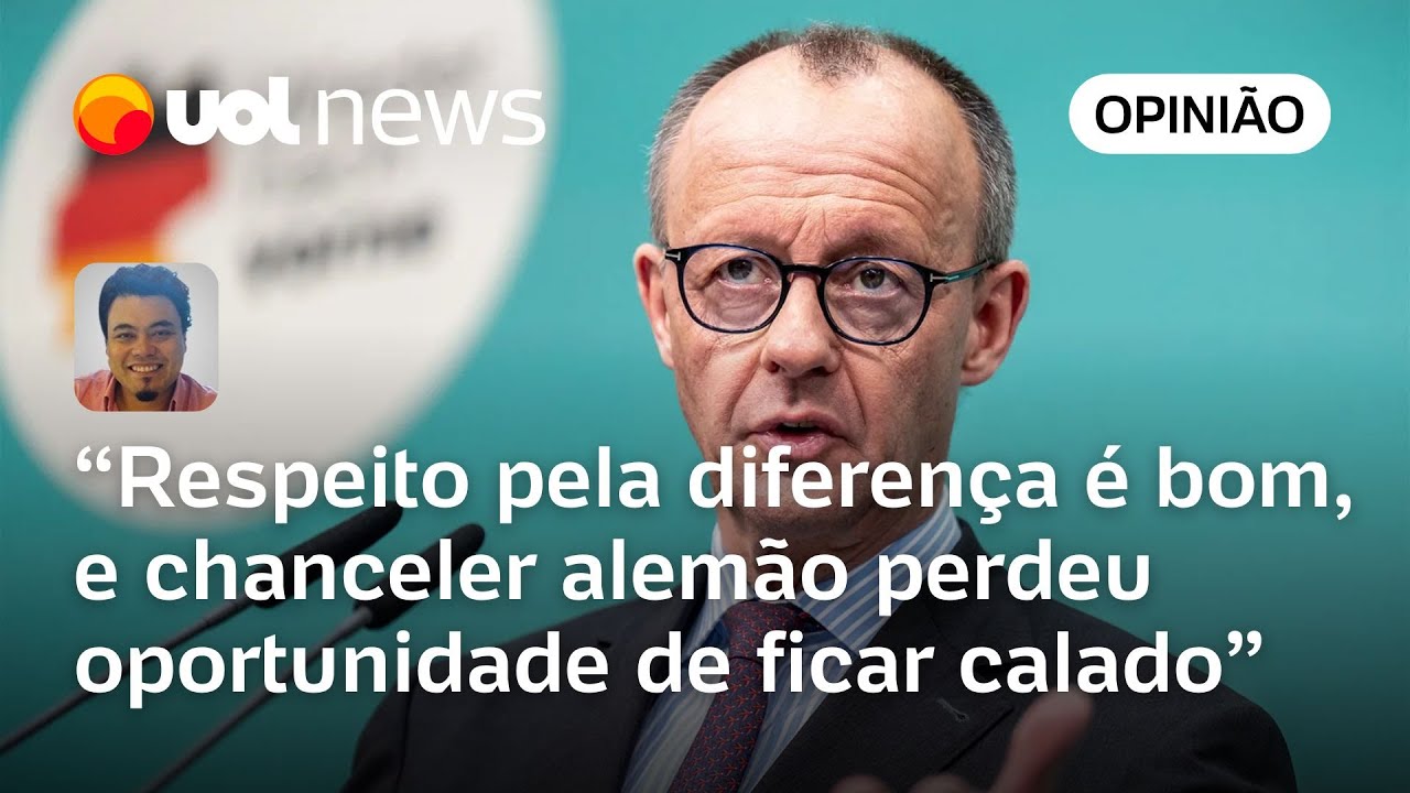 Respeito pela diferença é bom, e chanceler alemão perdeu oportunidade de ficar calado | Sakamoto