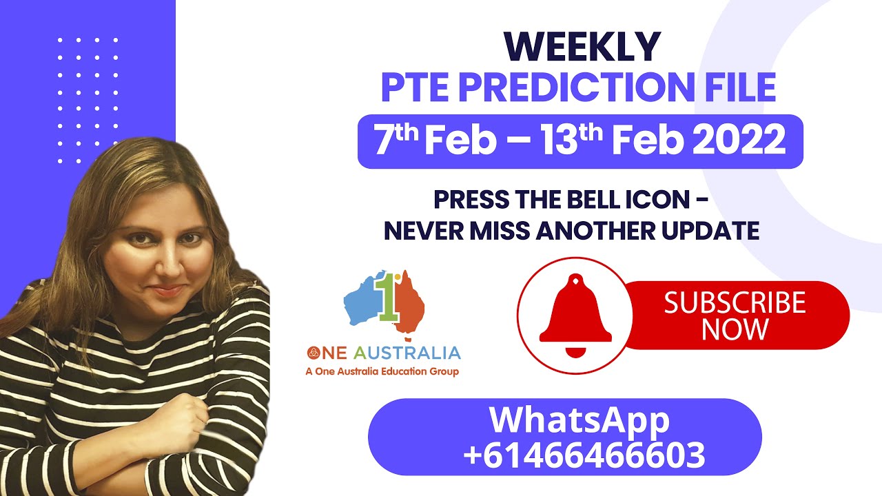 𝐖𝐞𝐞𝐤𝐥𝐲 𝐏𝐓𝐄 𝐏𝐫𝐞𝐝𝐢𝐜𝐭𝐢𝐨𝐧 𝐅𝐢𝐥𝐞 |𝟕𝐭𝐡 𝐅𝐞𝐛 𝐭𝐨 𝟏𝟑𝐭𝐡 𝐅𝐞𝐛 𝟐𝟎𝟐𝟐​|𝐇𝐢𝐠𝐡 𝐑𝐞𝐩𝐞𝐭𝐢𝐭𝐢𝐨𝐧| 𝐀 𝐎𝐧𝐞 𝐀𝐮𝐬𝐭𝐫𝐚𝐥𝐢𝐚 𝐏𝐓𝐄 𝐂𝐨𝐚𝐜𝐡𝐢𝐧𝐠