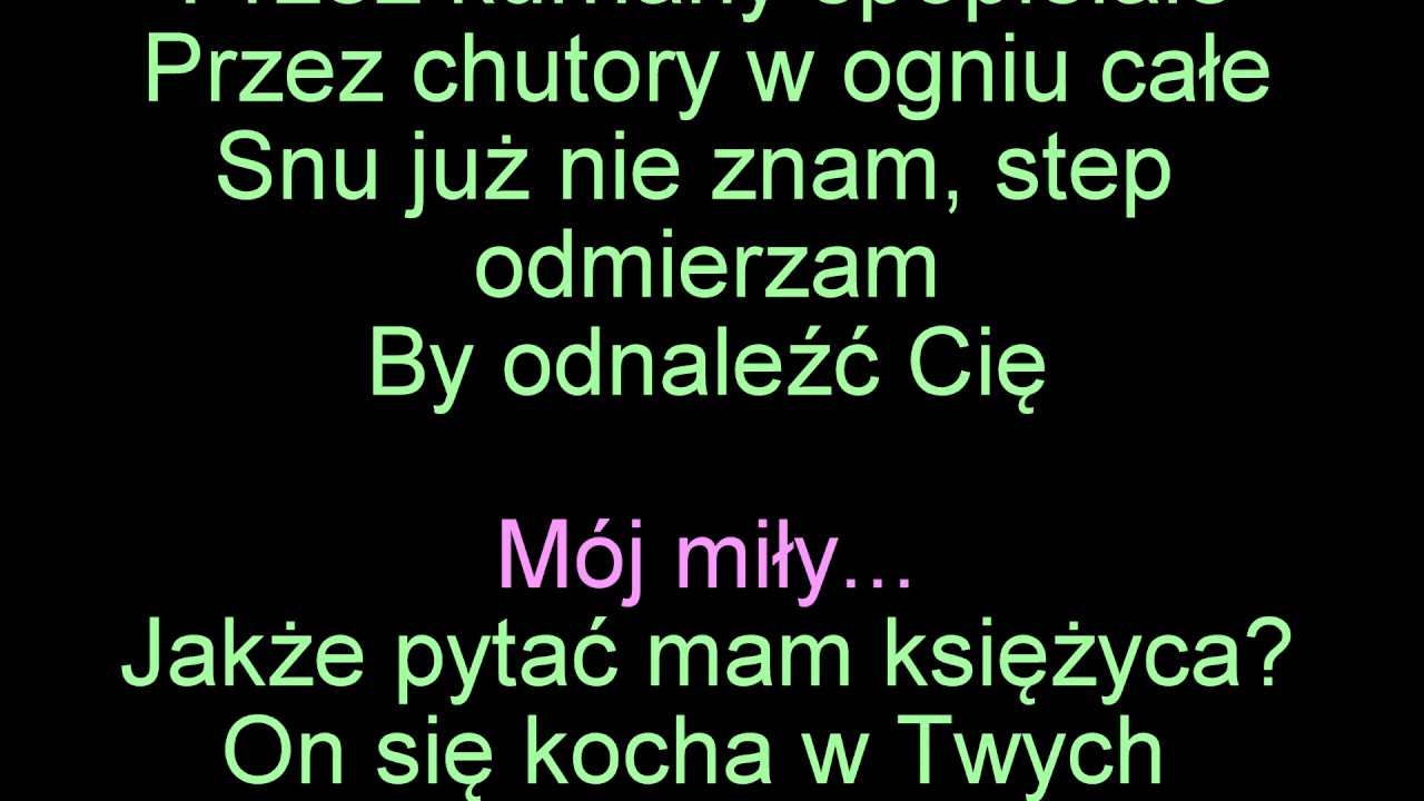 Edyta Górniak & Mietek Szcześniak - Dumka na dwa serca (KARAOKE - LONG VERSION - HQ)