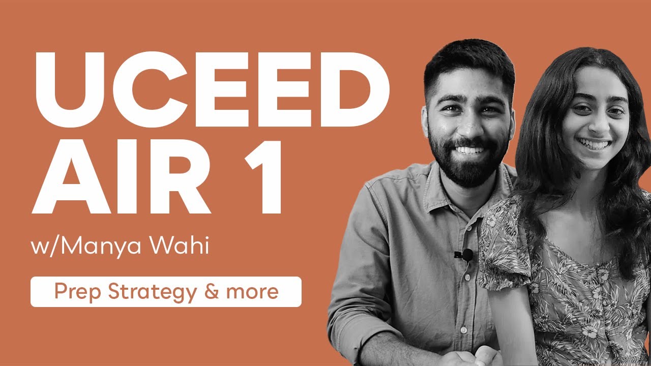 UCEED AIR 1 | Подготовка к UCEED и NID — Манья Вахи | D Talks — Подкаст о дизайне