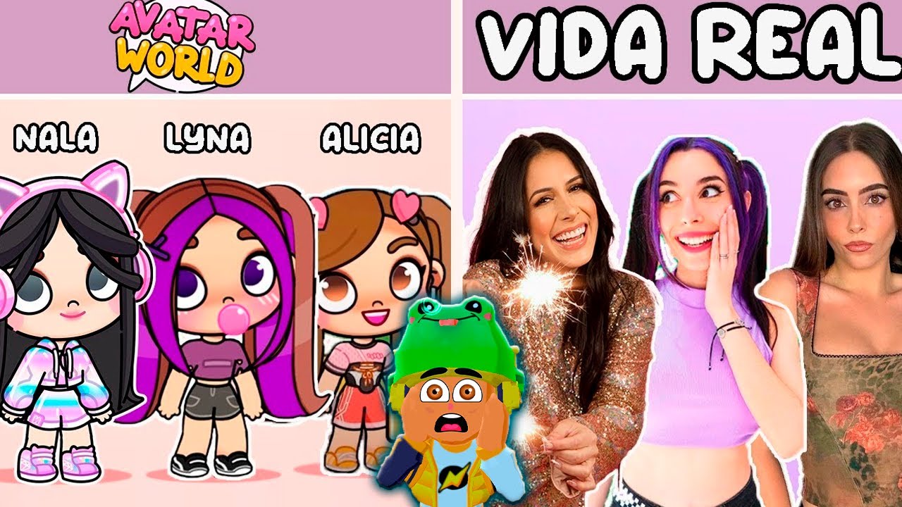 &iexcl;ASI SE VEN LOS CREADORES de AVATAR WORLD en LA VIDA REAL! 🐸 SIMBA