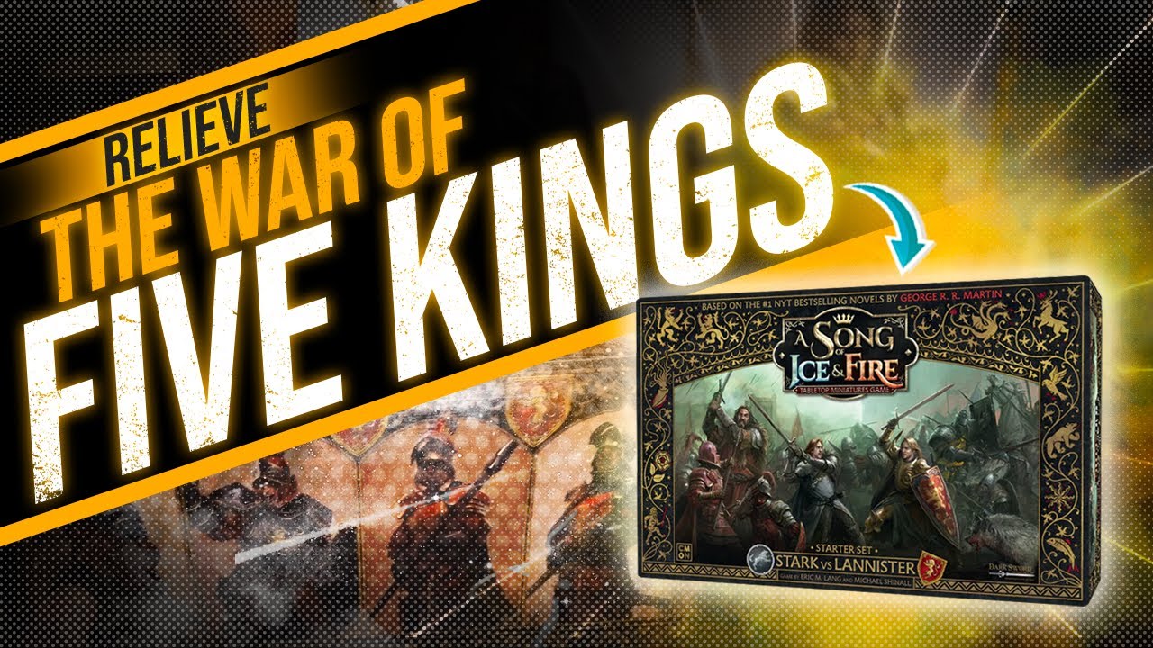 A Song of Ice and Fire Miniatures Game Starter Set: Stark vs. Lannister Unboxing!