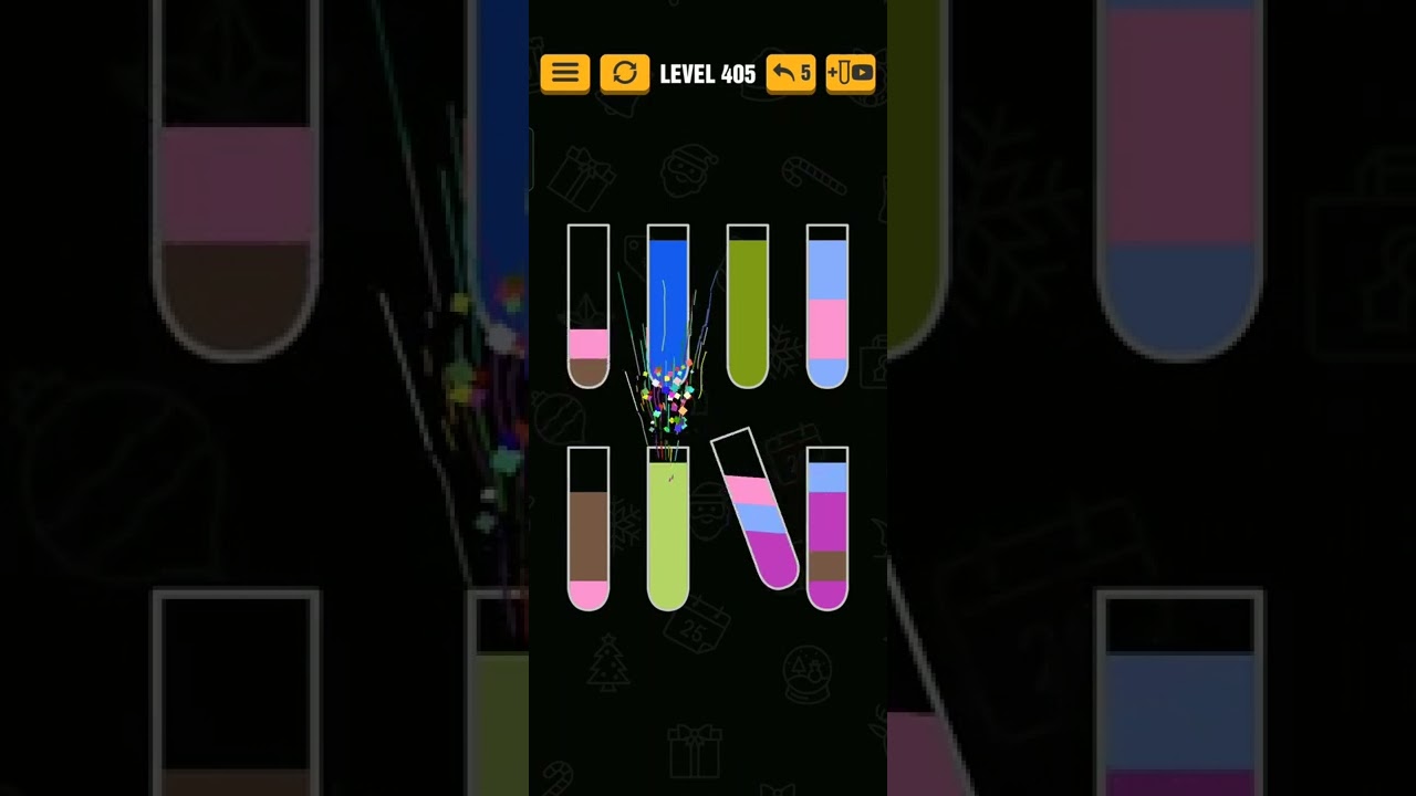 water sort puzzle level 405